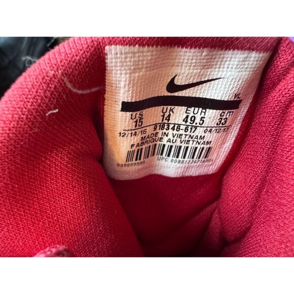 Nike Force Savage Pro TD Football Cleats Red Size 15 Mens 918346-616 NWOB - Picture 6 of 8